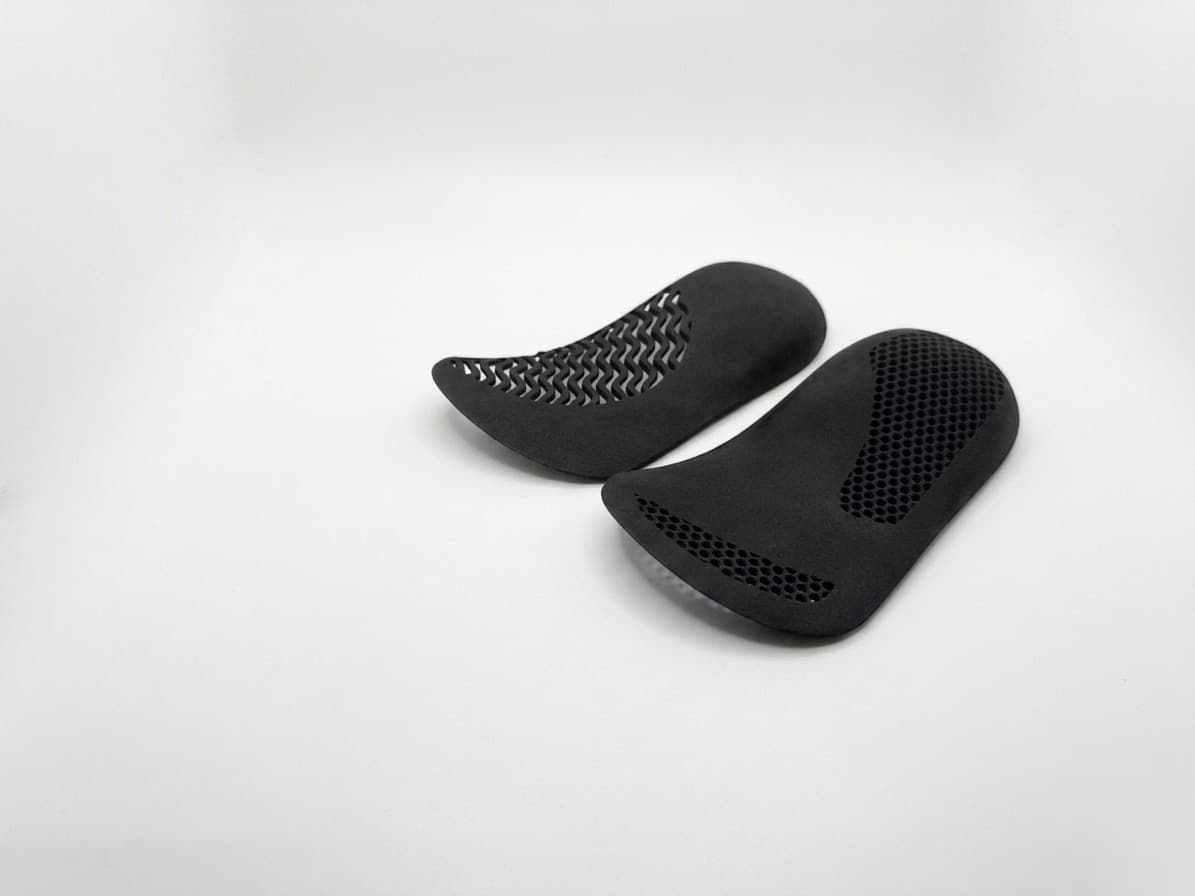 Semelles avec lattice sur mesure — impression 3D MJF en PA12